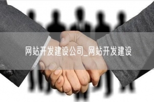 网站开发建设公司_网站开发建设